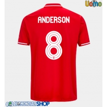 Maglie da calcio Nottingham Forest Elliot Anderson #8 Prima Maglia 2025-26 Manica Corta